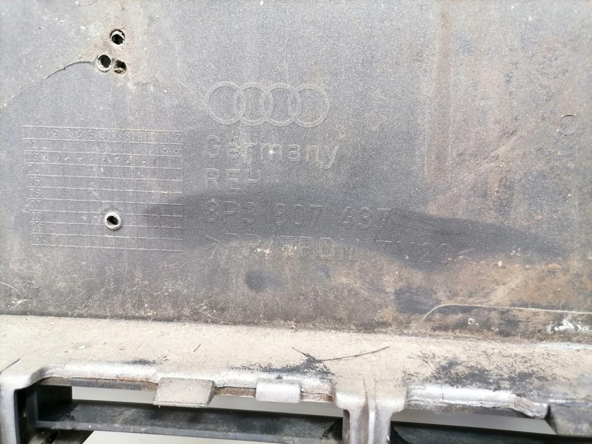 Audi A3 8P original Sto&szlig;stange Sto&szlig;f&auml;nger vorn akoyasilbermet. LY7H 3-T&uuml;rer Bj.2003